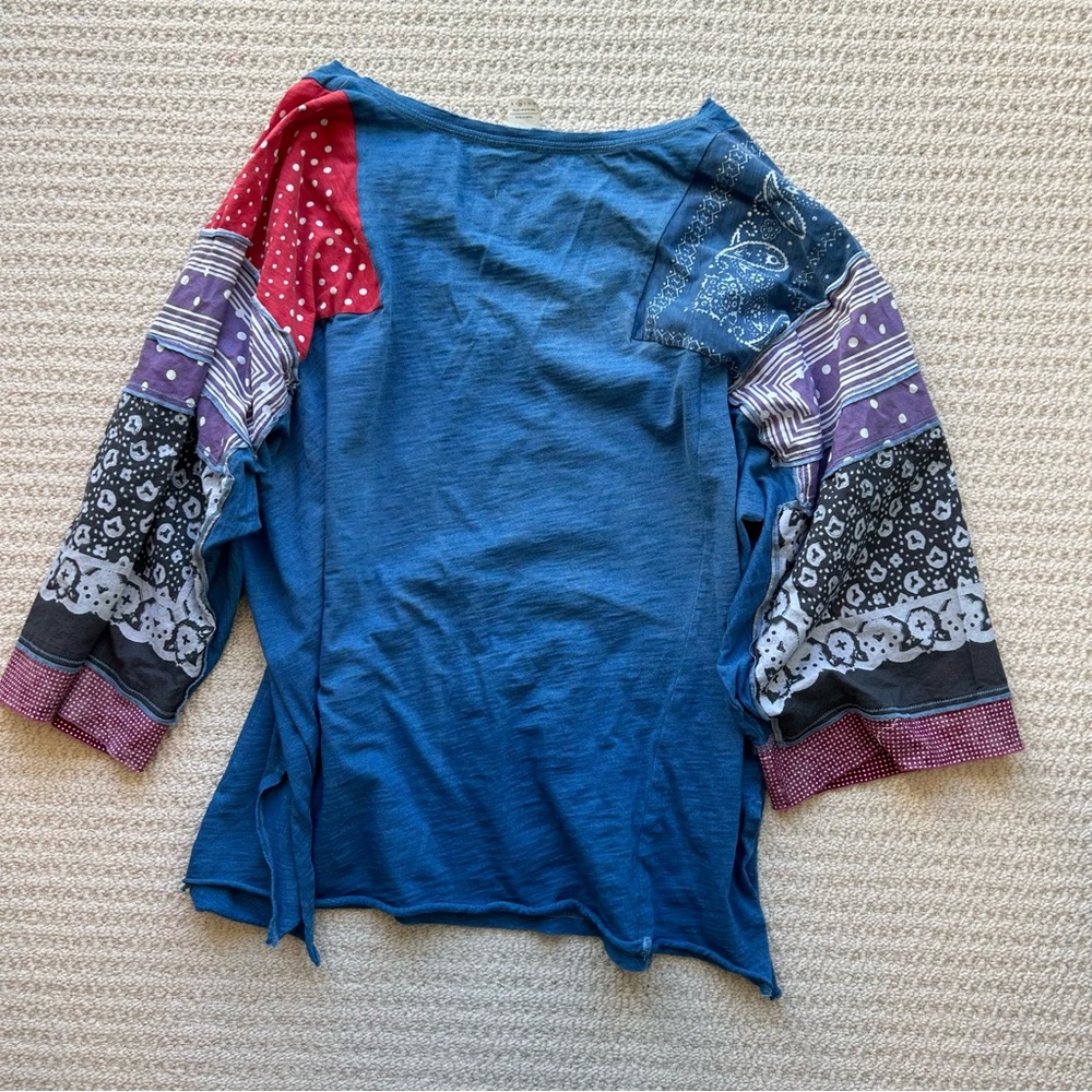 Free People Shibuya Patchwork Tee - Picture 6 of 12